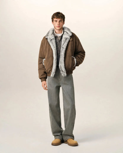 GONTRAN | The Fur-Lined Corduroy Jacket