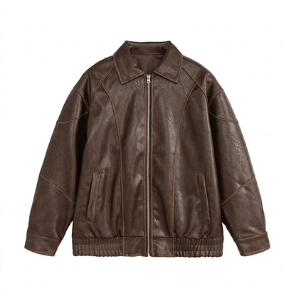 VALÉRIEN | The Vintage Leather Jacket