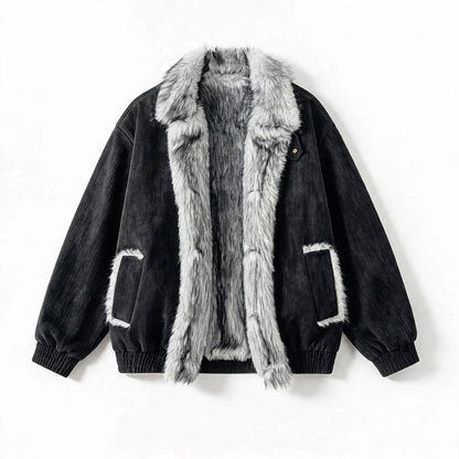 GONTRAN | The Fur-Lined Corduroy Jacket