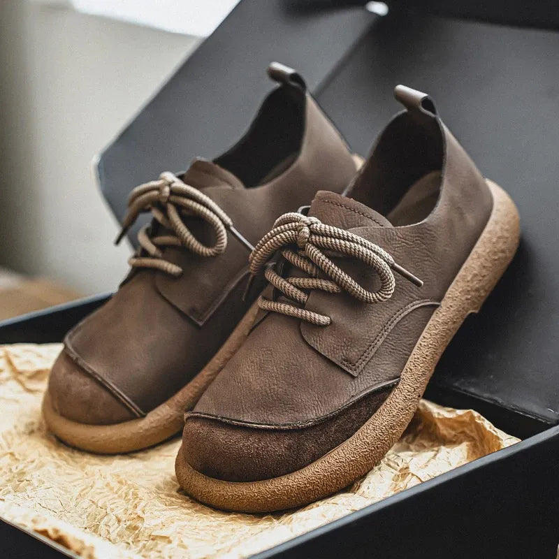 ÉMILE | Suede Lace-Up Shoes