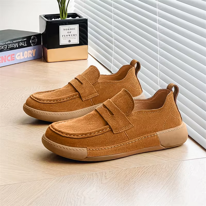 ARMAND | The Suede Penny Loafers