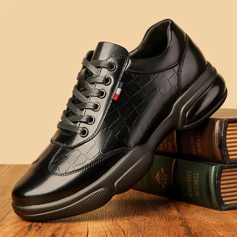 JULES | The Embossed Leather Sneakers