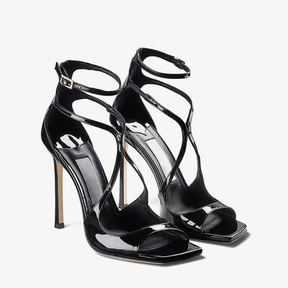 AZÉLIE | The Crystal-Embellished Stilettos Heels