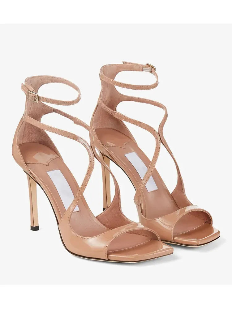 AZÉLIE | The Crystal-Embellished Stilettos Heels