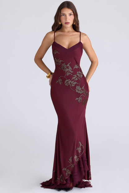 Crimson Ivy Gown