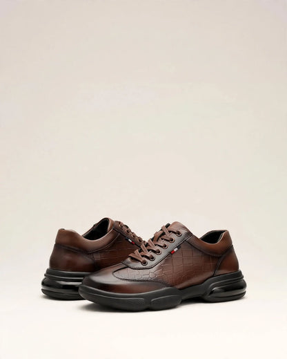 JULES | The Embossed Leather Sneakers