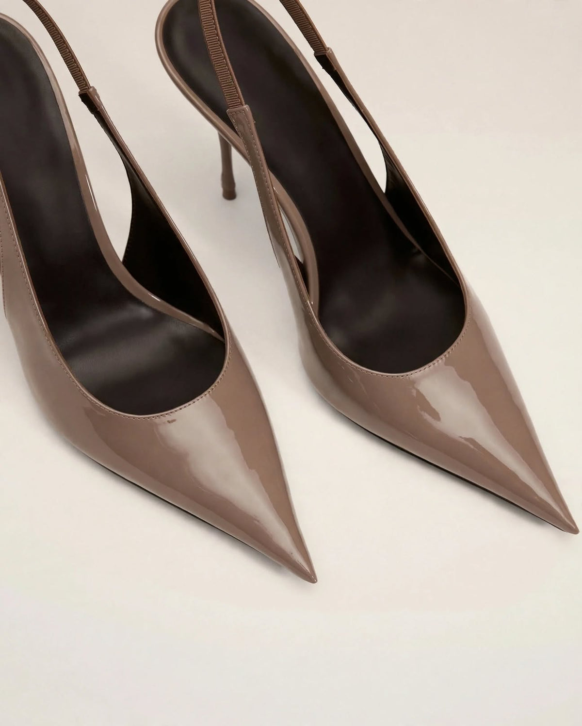 ÉLODINE | The Patent Slingback Heels