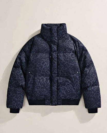 SOREN | The Leopard Puffer Jacket