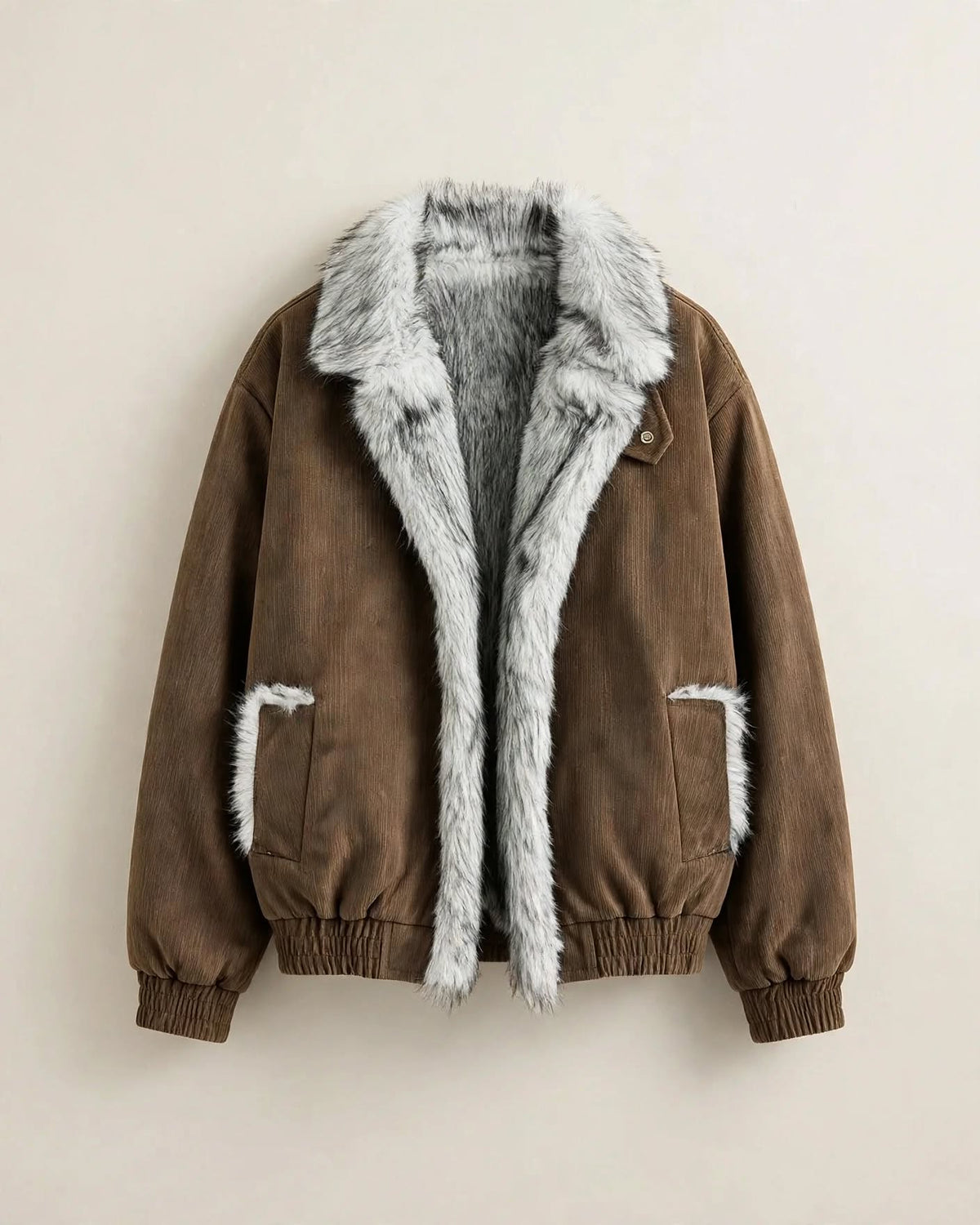 GONTRAN | The Fur-Lined Corduroy Jacket