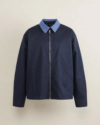 ÉLOUAN | The Cobalt Collar Jacket