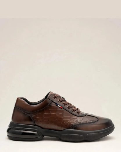 JULES | The Embossed Leather Sneakers