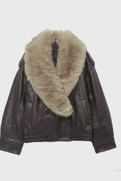 Vienna Noir Fur Jacket